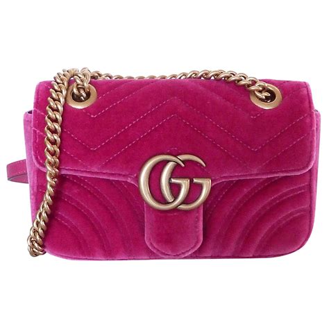 gucci tasche pink samt|gucci purses for women.